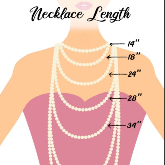 Pink Faux Pearls Vintage AB Iridescent Beads Classic Elegant Necklace - Picture 6 of 6